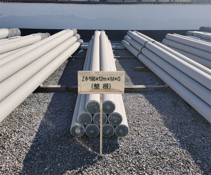 奉贤190×12米钢筋混凝土水泥电线杆