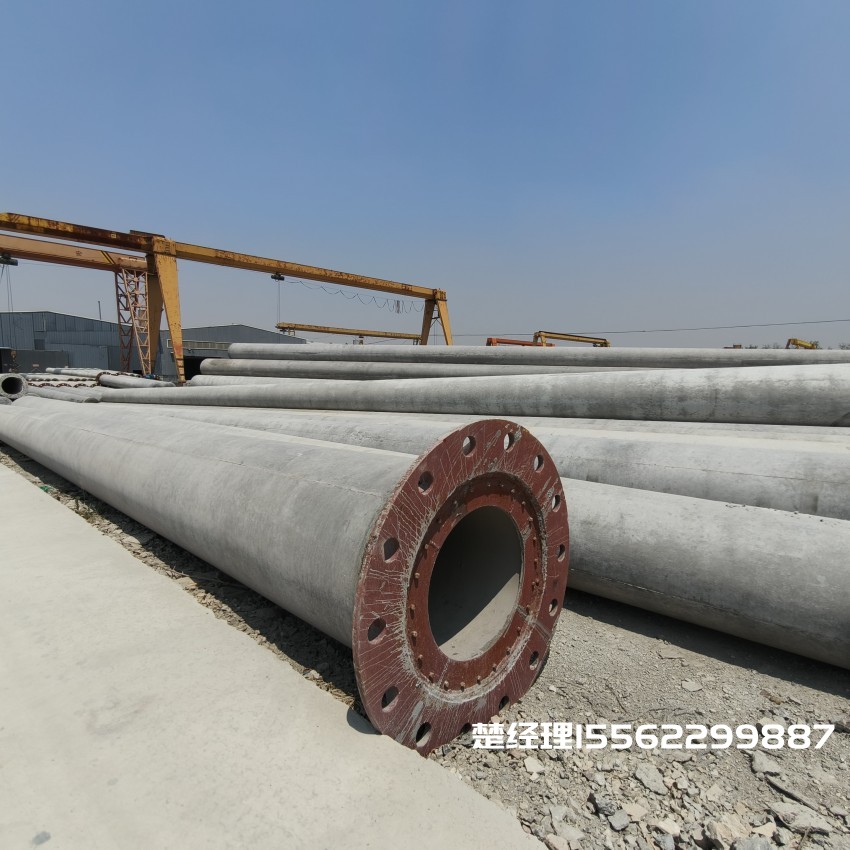 奉贤12米无拉线电杆